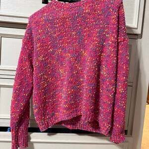 NEWrated returning POP Pink Confetti bubble sweat…